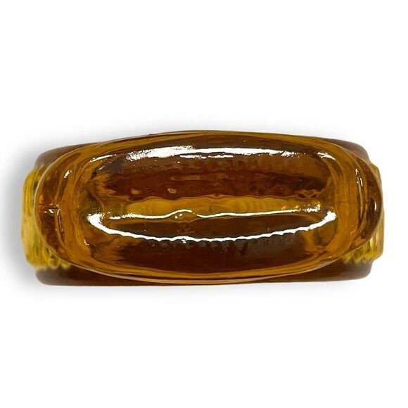 Vintage Wheaton Glass Nevada City, CA Miniature Amber Bottle - Picture 4 of 6